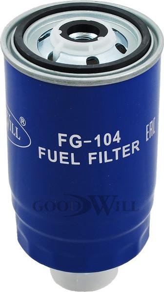 GoodWill FG 104 - Паливний фільтр autozip.com.ua