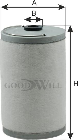 GoodWill FG 1054 - Паливний фільтр autozip.com.ua