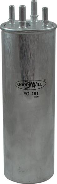 GoodWill FG 181 - Паливний фільтр autozip.com.ua