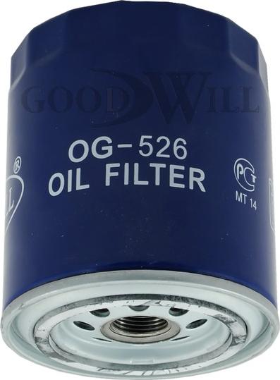 GoodWill OG 526 - Масляний фільтр autozip.com.ua