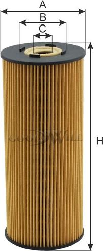 GoodWill OG 1043 ECO - Масляний фільтр autozip.com.ua