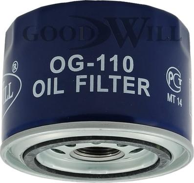 GoodWill OG 110 - Масляний фільтр autozip.com.ua