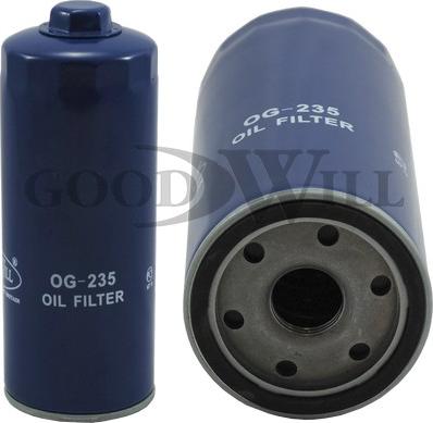 GoodWill OG 235 - Масляний фільтр autozip.com.ua