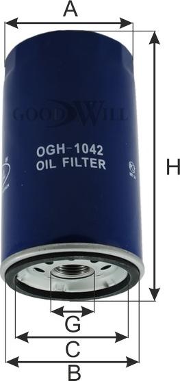 GoodWill OGH 1042 - Гідрофільтри, рульове управління autozip.com.ua