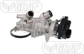 Graf PA1620A - Водяний насос + комплект зубчатого ременя autozip.com.ua