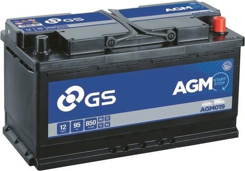 GS AGM019 - Стартерна акумуляторна батарея, АКБ autozip.com.ua