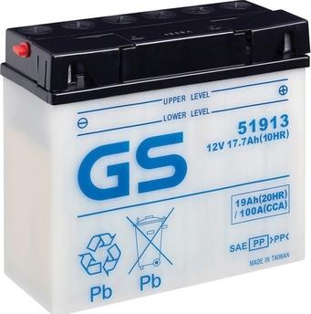 GS GS-51913 - Стартерна акумуляторна батарея, АКБ autozip.com.ua