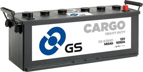 GS GS-638HD - Стартерна акумуляторна батарея, АКБ autozip.com.ua