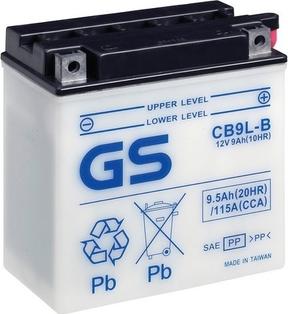 GS GS-CB9L-B - Стартерна акумуляторна батарея, АКБ autozip.com.ua