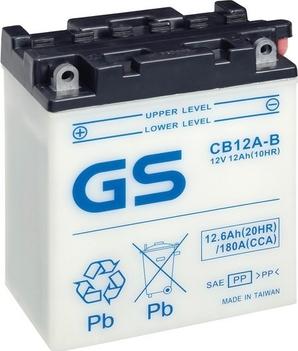 GS GS-CB12A-B - Стартерна акумуляторна батарея, АКБ autozip.com.ua