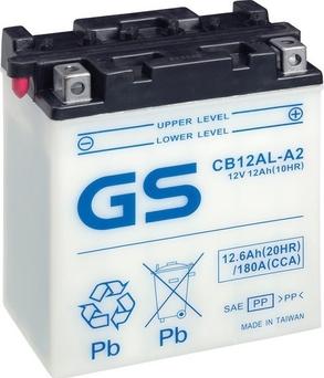 GS GS-CB12AL-A2 - Стартерна акумуляторна батарея, АКБ autozip.com.ua