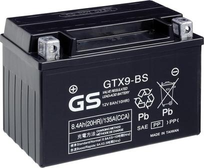 GS GS-GTX9-BS - Стартерна акумуляторна батарея, АКБ autozip.com.ua