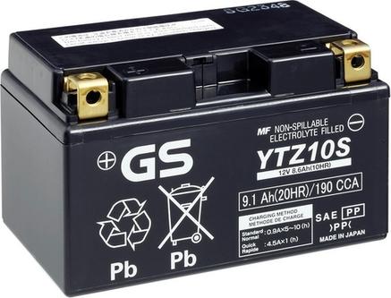 GS GS-YTZ10S - Стартерна акумуляторна батарея, АКБ autozip.com.ua