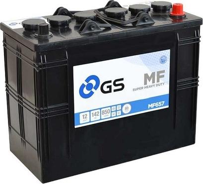 GS MF657 - Стартерна акумуляторна батарея, АКБ autozip.com.ua