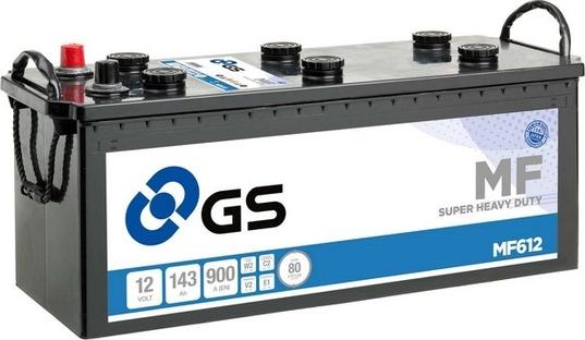 GS MF612 - Стартерна акумуляторна батарея, АКБ autozip.com.ua