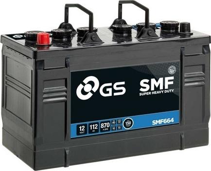 GS SMF664 - Стартерна акумуляторна батарея, АКБ autozip.com.ua