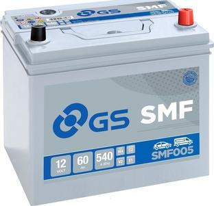 GS SMF005 - Стартерна акумуляторна батарея, АКБ autozip.com.ua