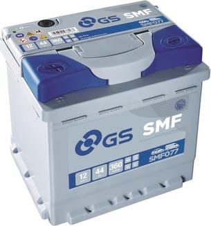 GS SMF077 - Стартерна акумуляторна батарея, АКБ autozip.com.ua