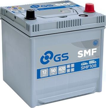 GS SMF108 - Стартерна акумуляторна батарея, АКБ autozip.com.ua