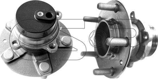 GSP 9400151 - Комплект підшипника маточини колеса autozip.com.ua