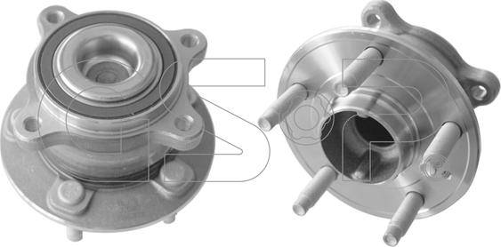 GSP 9400164 - Комплект підшипника маточини колеса autozip.com.ua