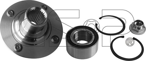 GSP 9427014A - Маточина колеса autozip.com.ua