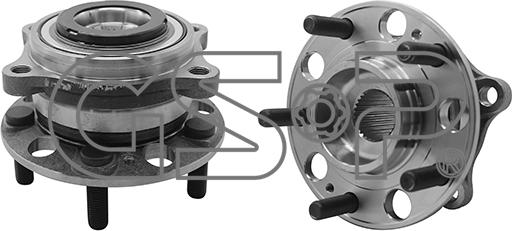 GSP 9330051 - Комплект підшипника маточини колеса autozip.com.ua