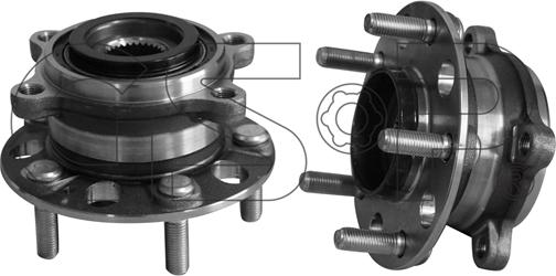 GSP 9330053 - Комплект підшипника маточини колеса autozip.com.ua