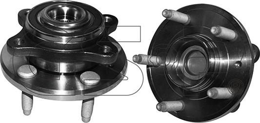 GSP 9338003 - Комплект підшипника маточини колеса autozip.com.ua