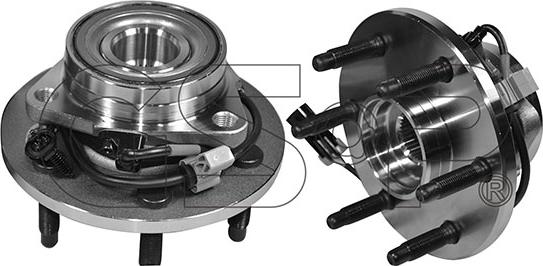 GSP 9333099 - Комплект підшипника маточини колеса autozip.com.ua