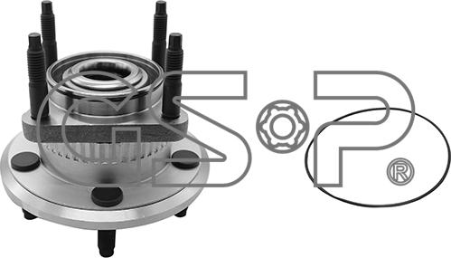 GSP 9329007A - Комплект підшипника маточини колеса autozip.com.ua
