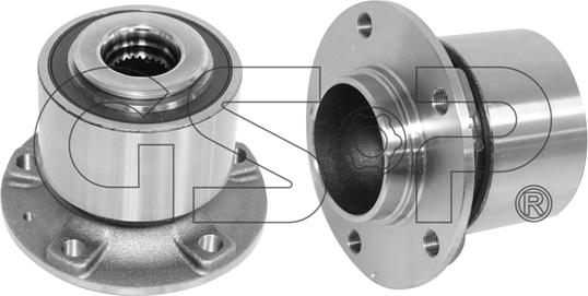 GSP 9328029 - Комплект підшипника маточини колеса autozip.com.ua