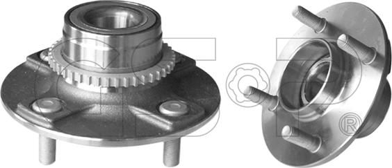 GSP 9230080 - Комплект підшипника маточини колеса autozip.com.ua