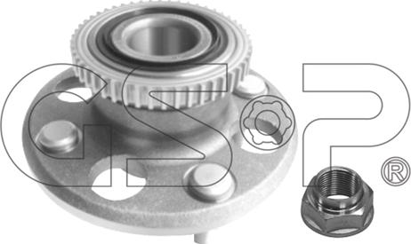 GSP 9228032K - Маточина колеса autozip.com.ua