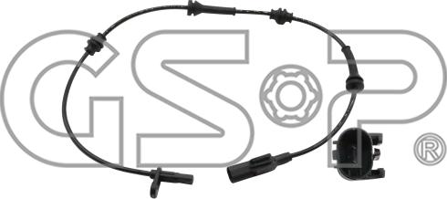 GSP 9A0766 - Датчик ABS, частота обертання колеса autozip.com.ua