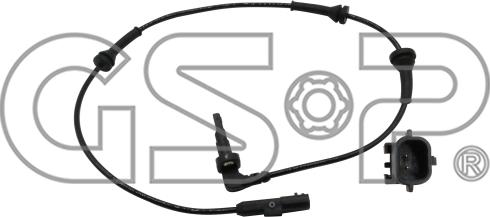 GSP 9A0715 - Датчик ABS, частота обертання колеса autozip.com.ua
