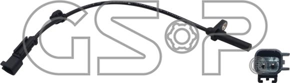 GSP 9A1078 - Датчик ABS, частота обертання колеса autozip.com.ua