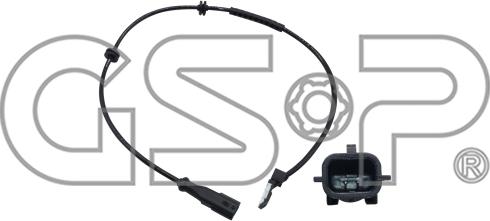 GSP 9A1258 - Датчик ABS, частота обертання колеса autozip.com.ua