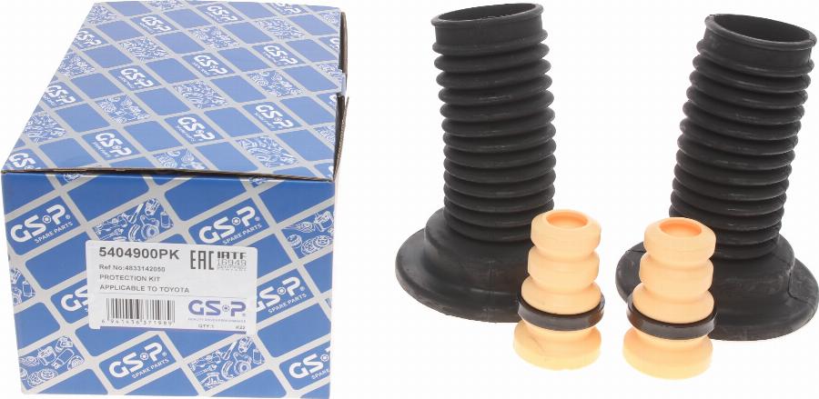 GSP 5404900PK - Пилозахисний комплект, амортизатор autozip.com.ua