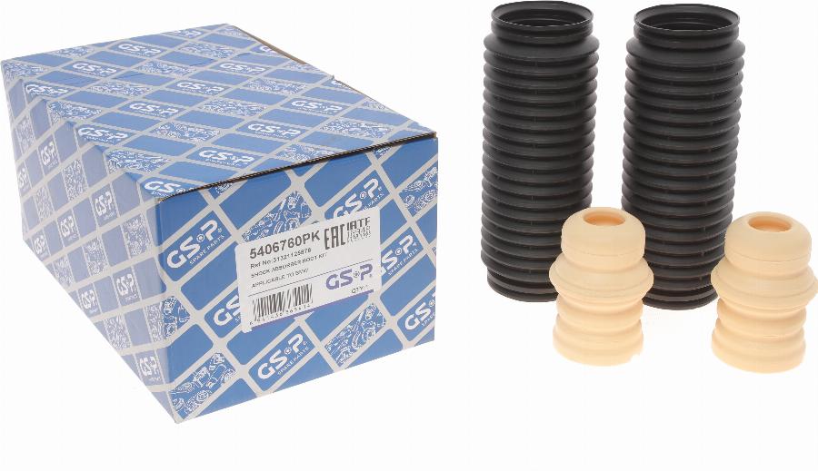 GSP 5406760PK - Пилозахисний комплект, амортизатор autozip.com.ua