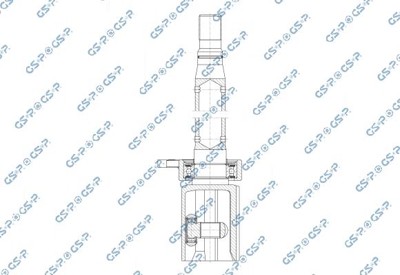GSP 602531 - Шарнір, ШРУС, приводний вал autozip.com.ua