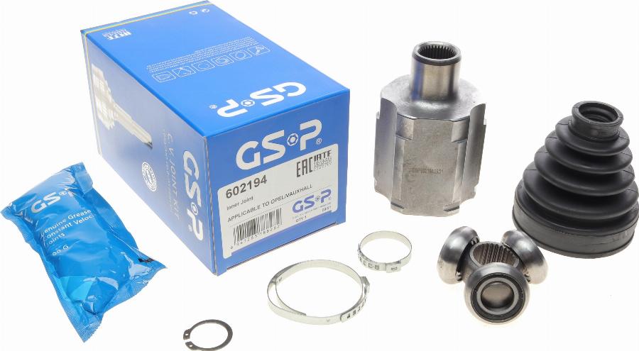 GSP 602194 - Шарнір, ШРУС, приводний вал autozip.com.ua