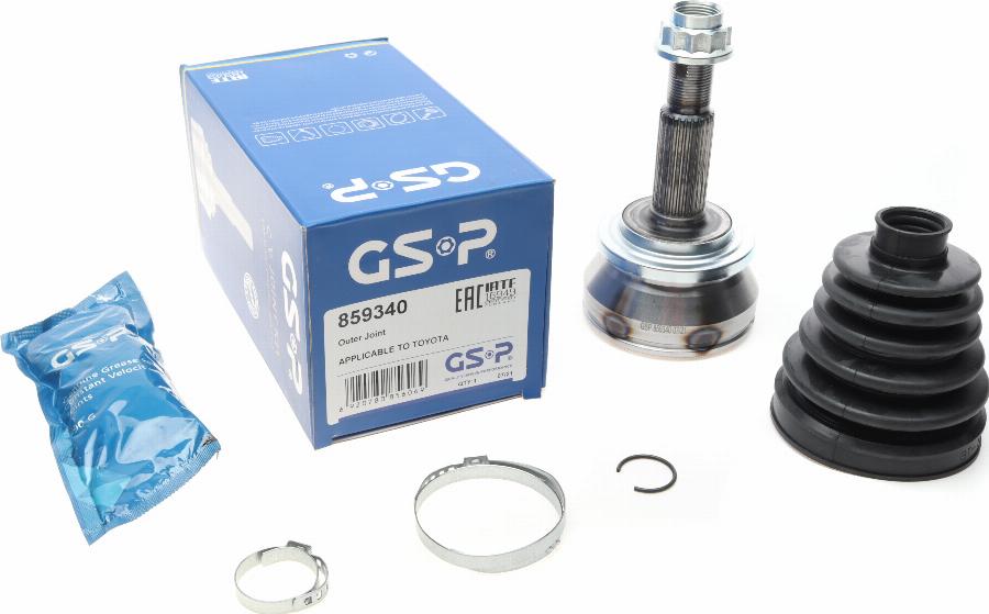 GSP 859340 - Шарнір, ШРУС, приводний вал autozip.com.ua