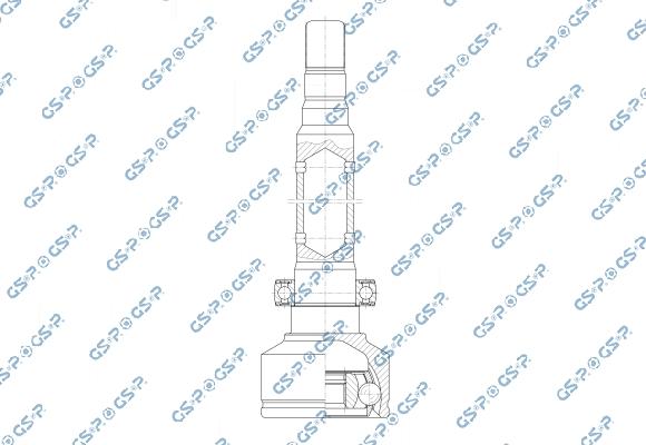 GSP 801436 - Шарнір, ШРУС, приводний вал autozip.com.ua