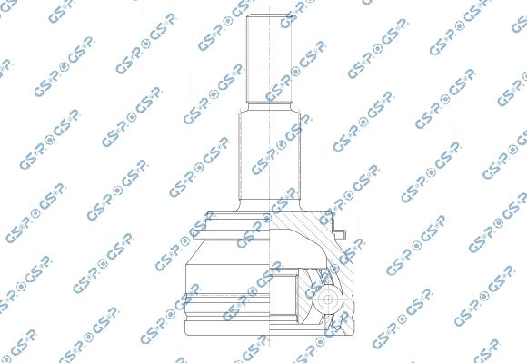 GSP 803466 - Шарнір, ШРУС, приводний вал autozip.com.ua