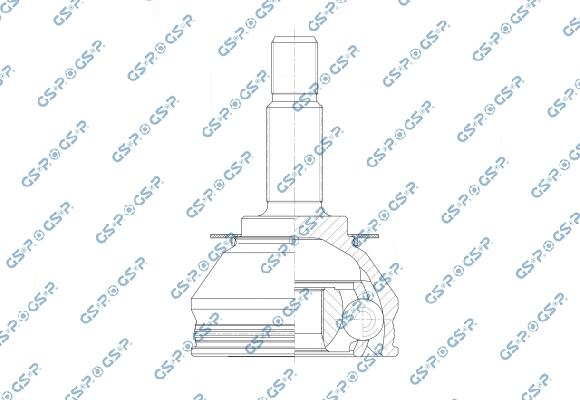 GSP 803202 - Шарнір, ШРУС, приводний вал autozip.com.ua
