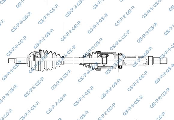 GSP 299042OL - Приводний вал autozip.com.ua