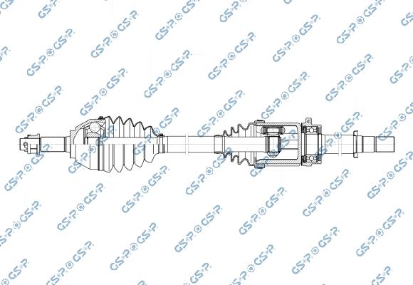 GSP 241475OL - Приводний вал autozip.com.ua