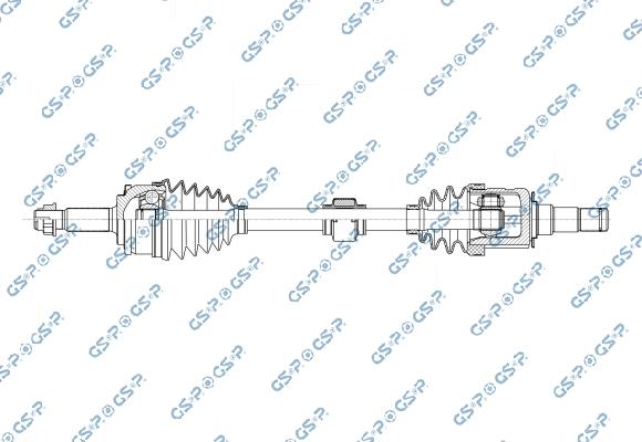 GSP 256794 - Приводний вал autozip.com.ua