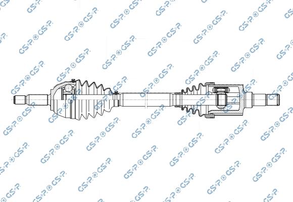 GSP 218041OL - Приводний вал autozip.com.ua